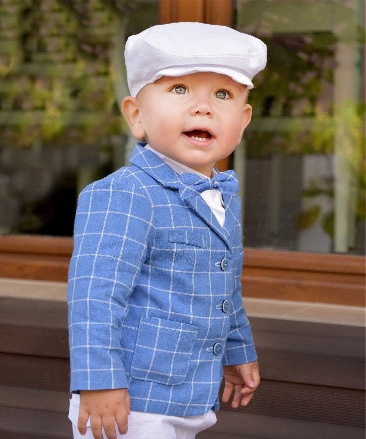 5 Pcs. Boy Suit Baby Suit Boy Outfit Christening Suit Etsy