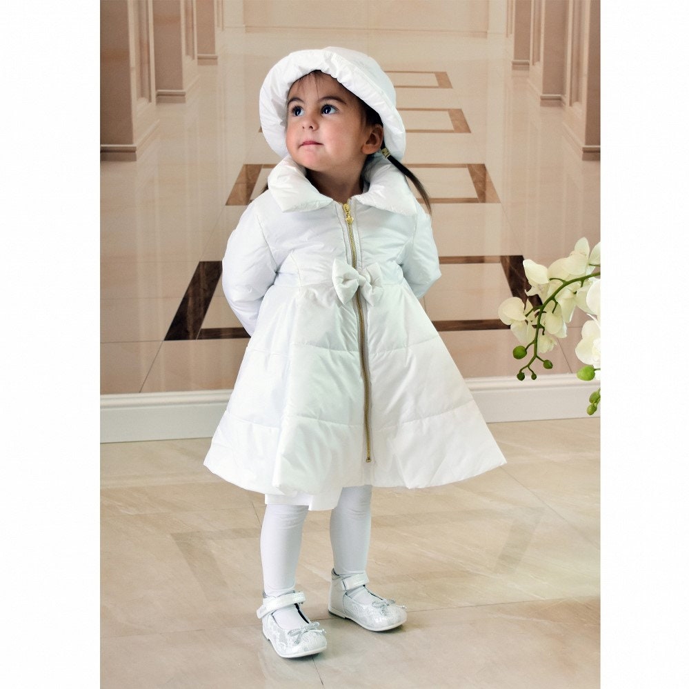 Baby white hotsell coat