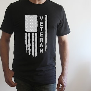 Veteranen T-Shirt, Veteranen Tag Geschenk, Veteranen Tag Shirt, Patriotisches Shirt, Geburtstagsgeschenk für Papa, Geschenk für Militär, Memorial T-Shirt