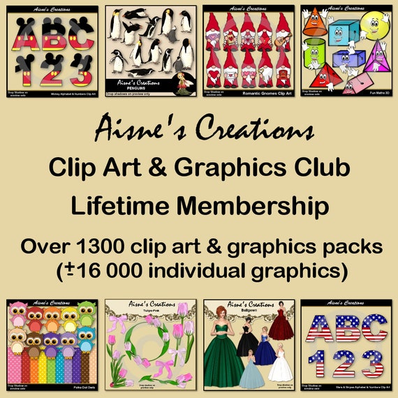 Aisne's Creations Clip Art & Graphics Club Il_570xn