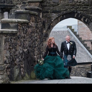 Tartan wedding dress for sale on sale