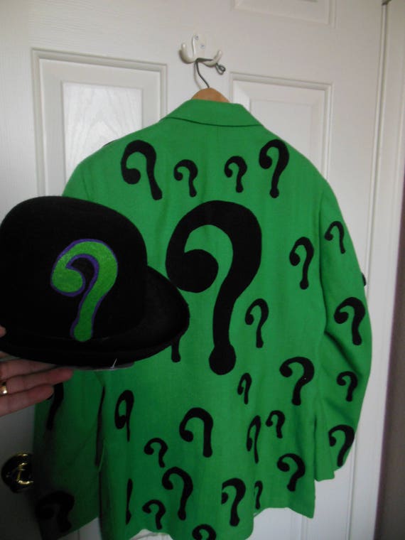 the riddler bowler hat