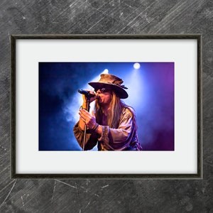 Carl McCoy of Fields Of The Nephilim - An Original High Quality Concert Photo Print