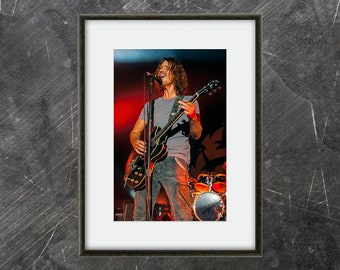 Chris Cornell of Soundgarden - An Original High Quality Concert Photo Print