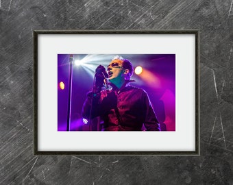 Dave Vanian of The Damned - An Original High Quality Concert Photo Print