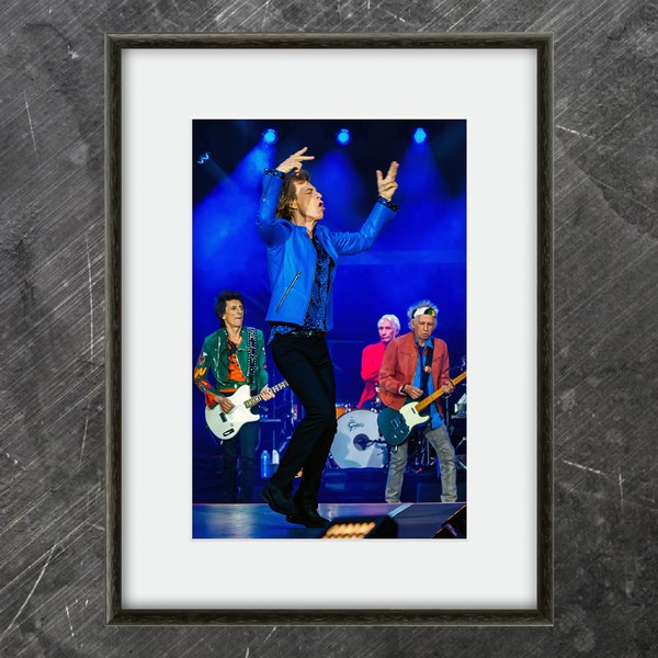 Rolling Stones - An Original High Quality Concert Photo Print