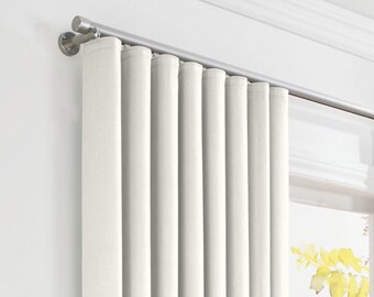 Custom Ripplefold curtains, pleated drapes, Ripple fold pleat draperies, Ripple pleat drapes, Grommet curtains, Box pleated curtains, Drapes