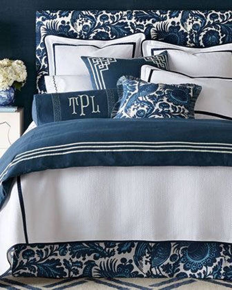 Custom made bedskirts any length Dust ruffles Bedroom Bed Etsy