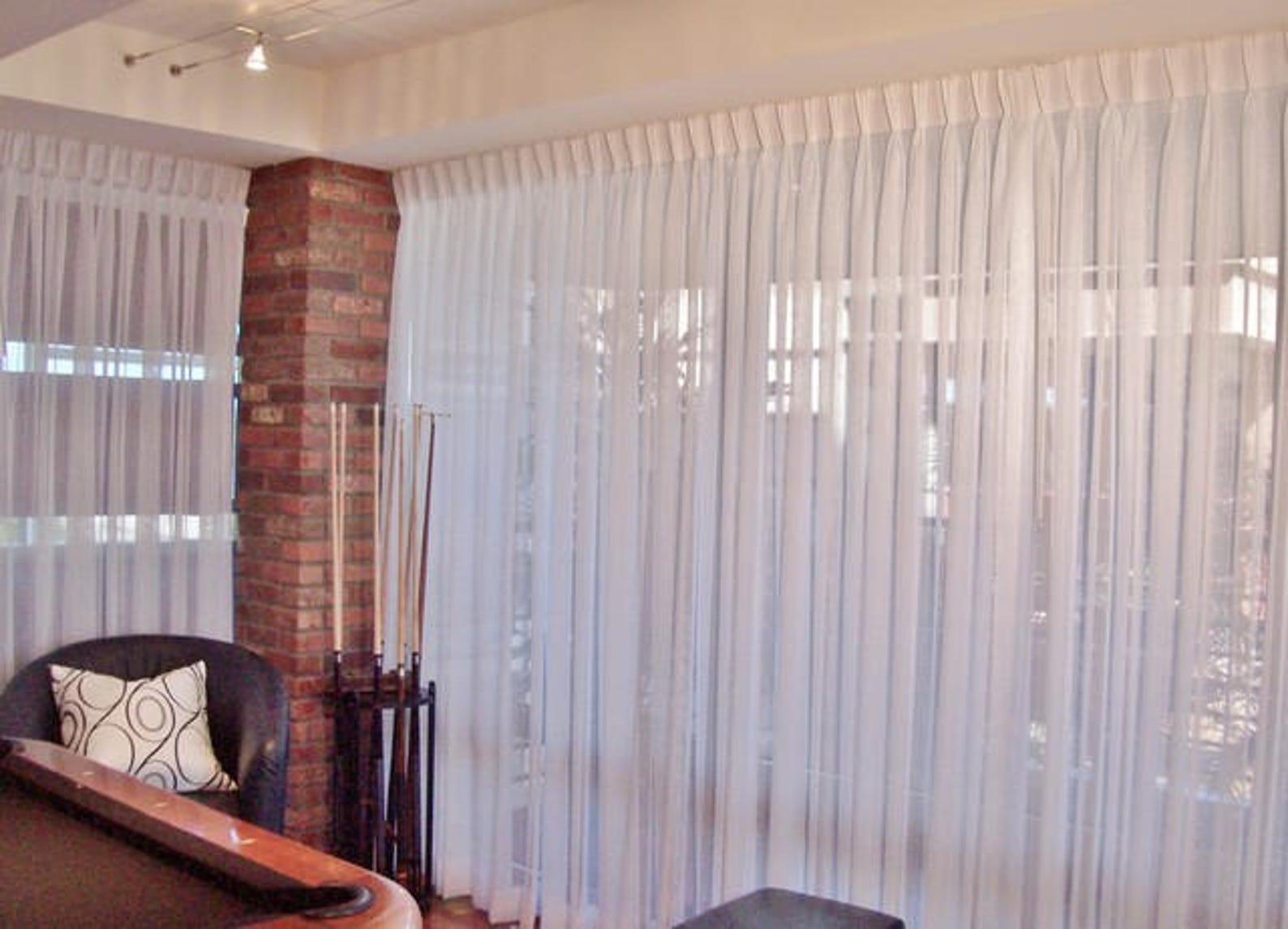 Custom made pinch pleated sheers. Custom sheers Pinch pleated Etsy