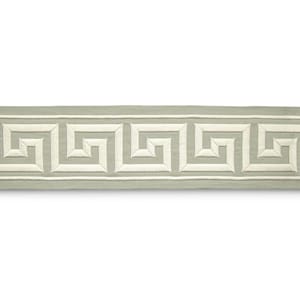 By the yard wide trim, 4 inches wide, Greek key tape trim, Curtain trim, Drapery decorative trim, Embroidery ribbon trim, Trims,border tape