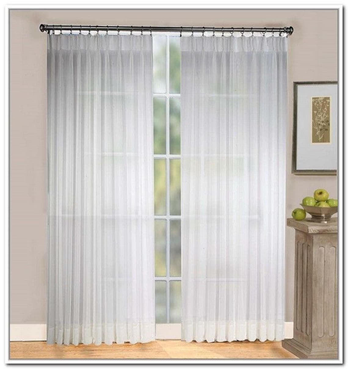 Custom made pinch pleated sheers. Custom sheers Pinch pleated Etsy