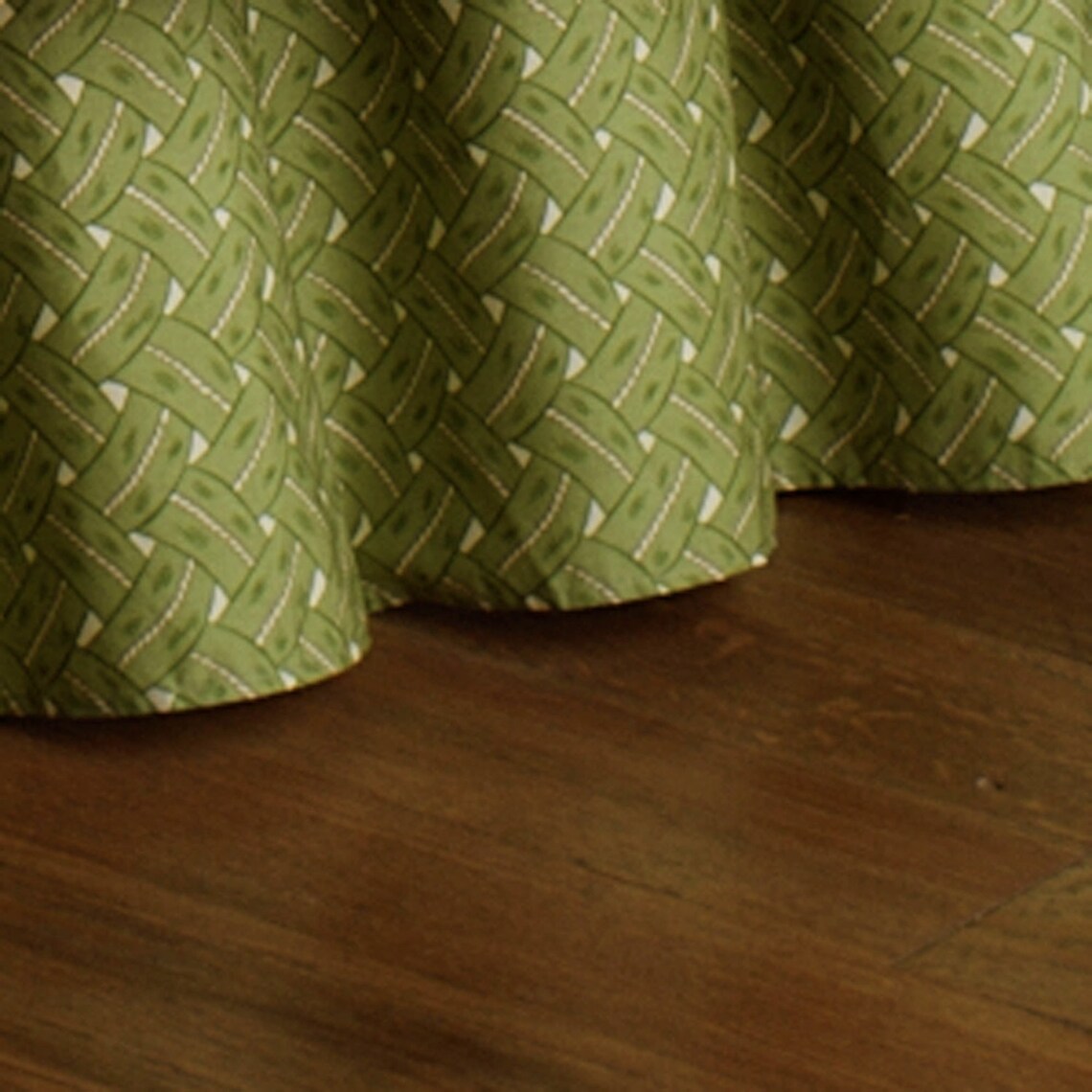 Custom made bed skirts any length your fabric or mine Box Etsy