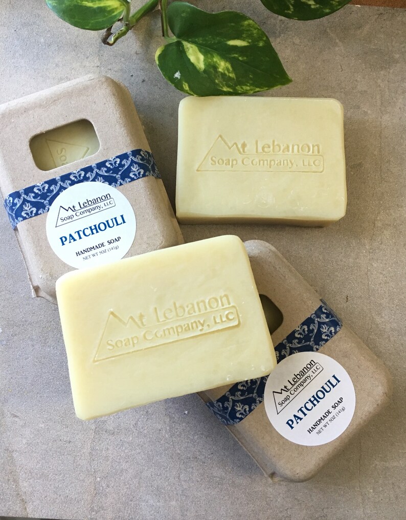 Patchouli Natural Soap Bar Etsy