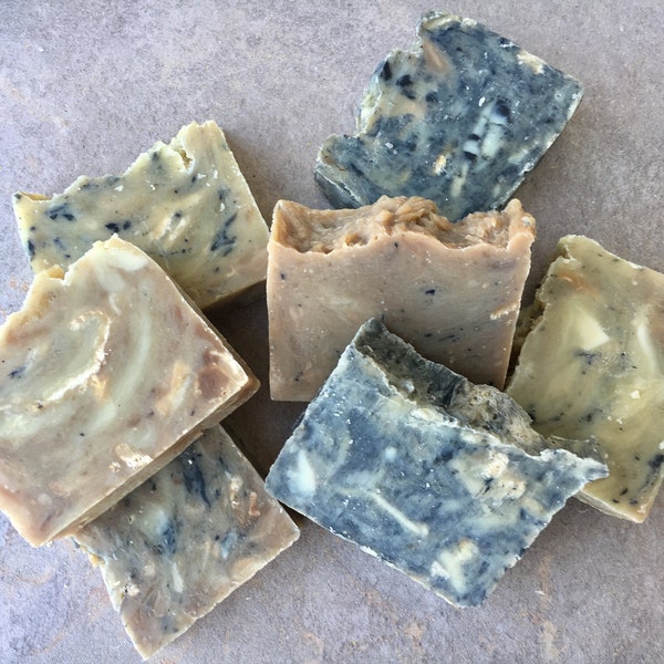 Bits and Pieces Handmade Soap - Discounted Rebatched Handmade Soap - Detergent Free Soap