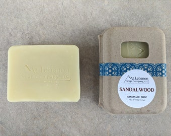 Sandalwood Soap - Masculine Bar Soap