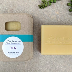 Zen Soap - Rustic Soap - Plastic Free Soap