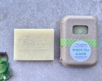 White Tea & Sage Soap - Tea Gift