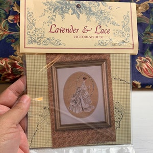 The Bride Cross Stitch Pattern // approx 9.5x13.25&quot; &gt; Unopened, Unused DIY project &gt; Marilyn Leavitt-Imblum instruction chart &gt; wedding gown