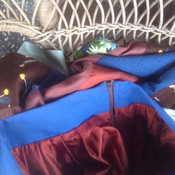 Vintage 1970s Patchwork Maxi Skirt - vintage fabr… - image 4