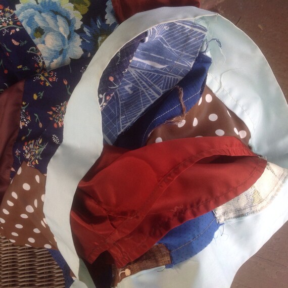 Vintage 1970s Patchwork Maxi Skirt - vintage fabr… - image 5