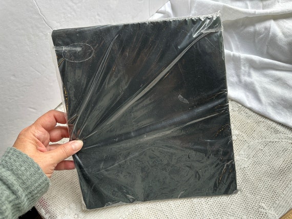 Vintage Black Nylon Full Slip in Original Package… - image 7