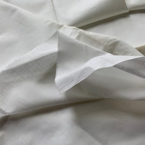 Organic Cotton PERCALE Fabric, Extra Wide, Handwoven - Prepared for Dy –  AnneGeorges