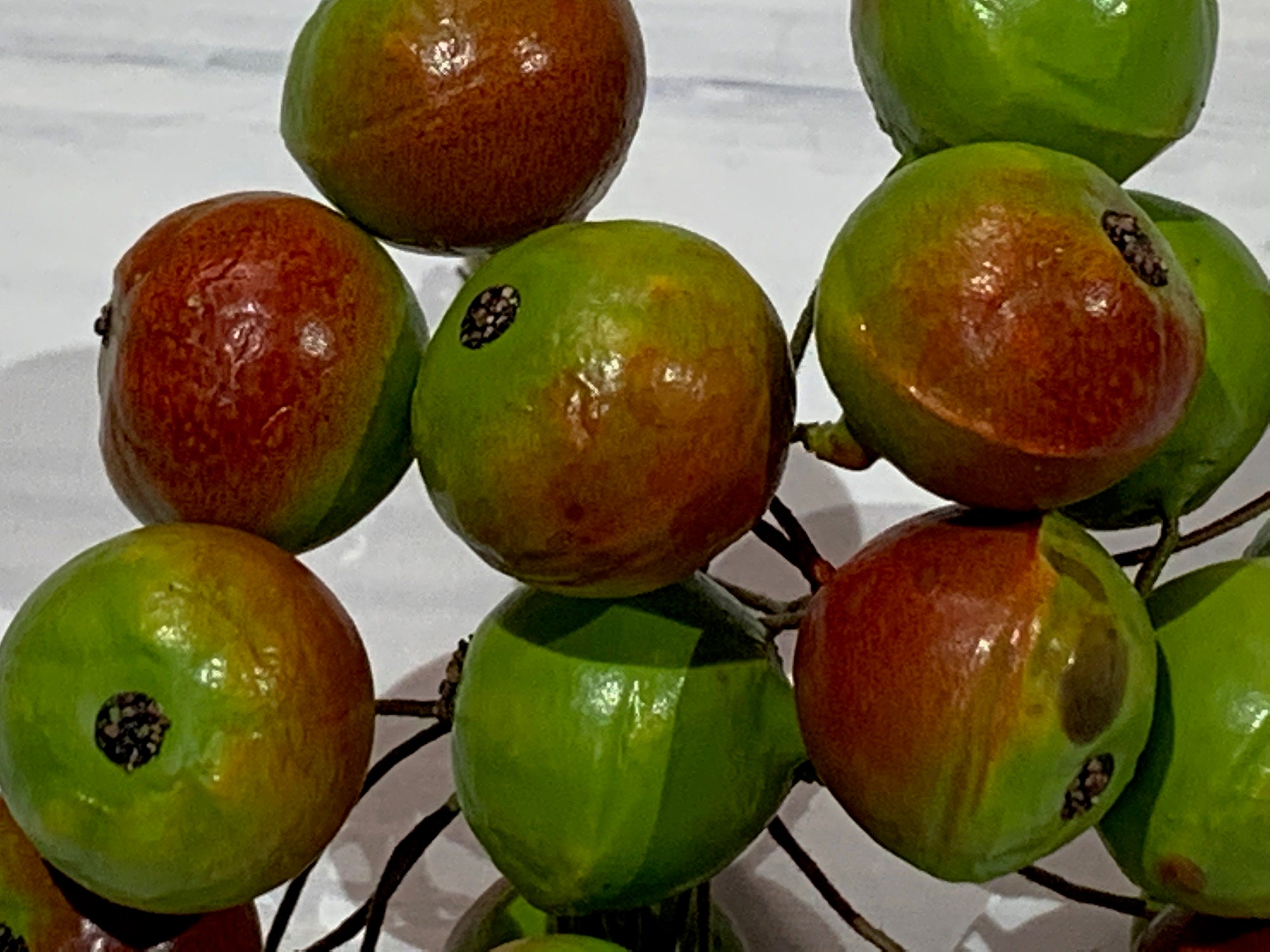 Vintage Millinery Fruit Trim Bundle // 23 Stems, 1/2