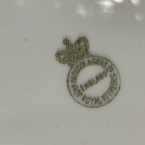 Very Large Antique Vintage Platter // 17x12.5