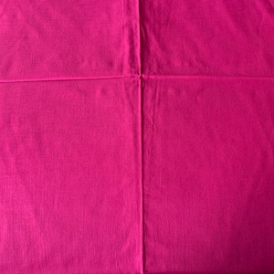 Vintage Solid Hot Pink Cotton Fabric // 39x43&quot; &gt; Unused &gt; fuchsia, thin, lightweight, lawn