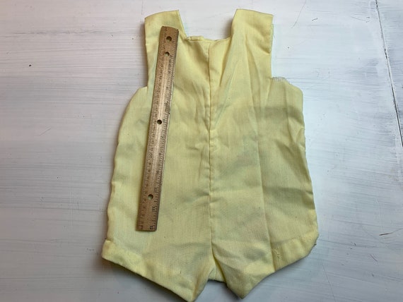 Vintage Toddler Bib Short Overalls // 16" tall > … - image 8