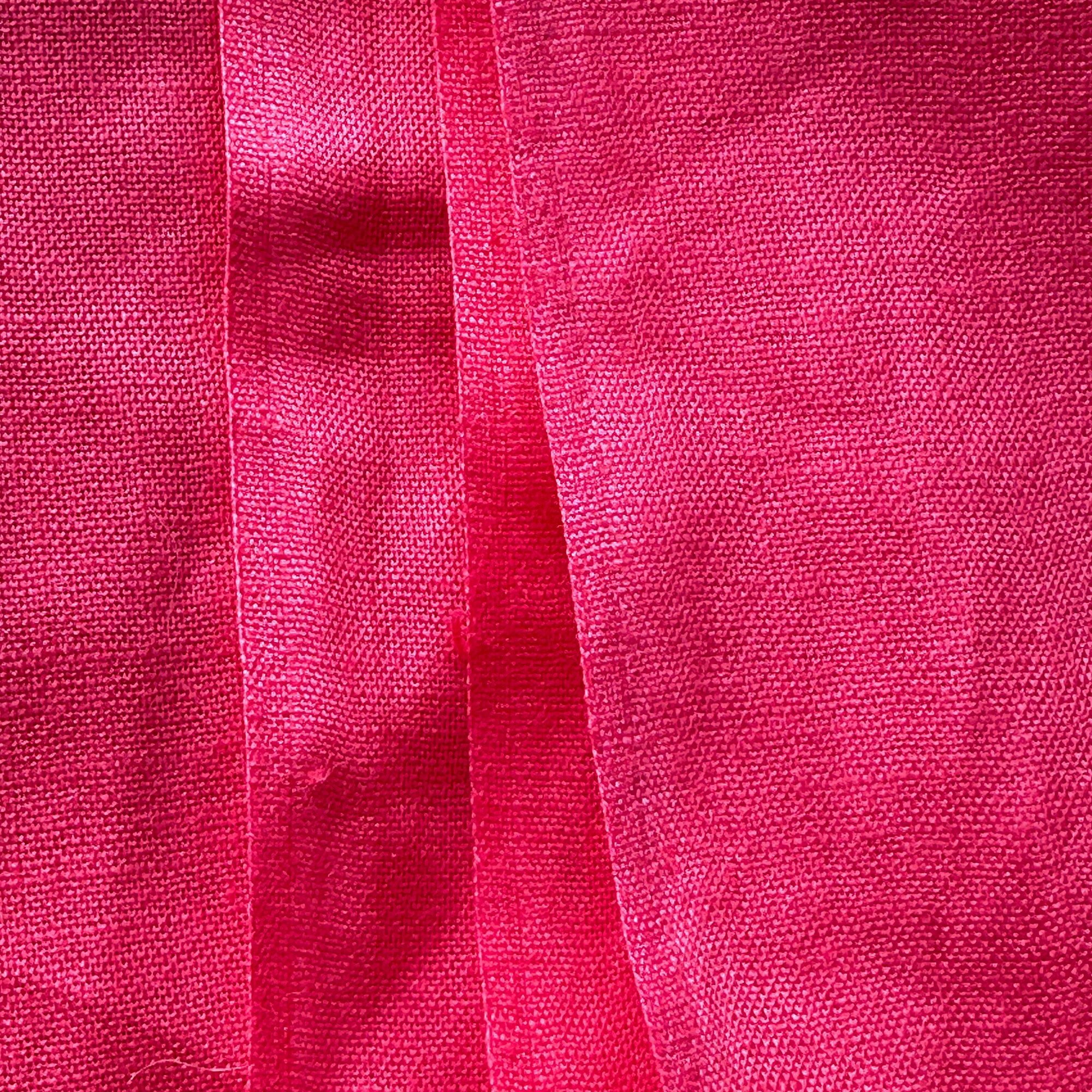 vintage USA fablic ラグ Antique Vintage Solid Pink Cotton Fabric // 36x36