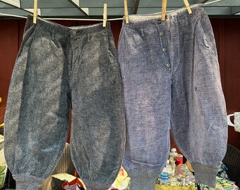 希少 vintage 1960's euro corduroy pants Vintage COSSERAT wide-ribbed corduroy pants made in France