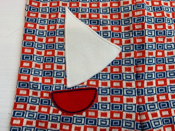 Vintage Child's Sailboat Romper // 16" > 1960s - … - image 2