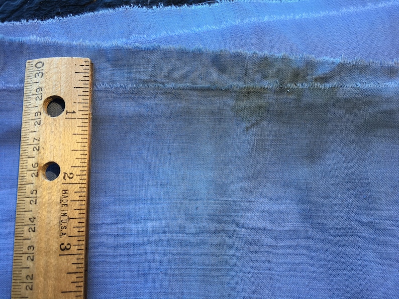 narrow width plain quilting cotton Victorian Edwardian Antique Vintage Solid French Blue Cotton Muslin Fabric 144x36 4 yards