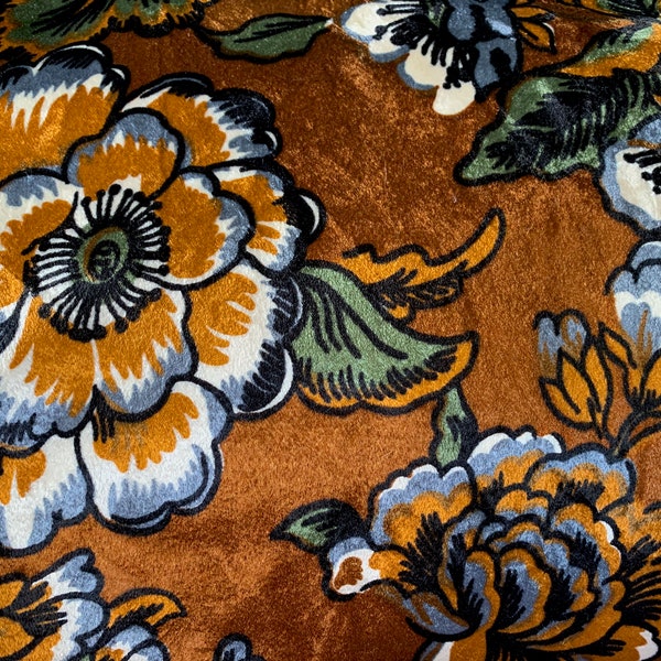 Vintage Upholstery Fabric - Etsy