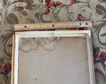 1950年代Turnerミッドセンチュリー リトグラフ プリント フラワー Vintage Framed Turner Floral Print // 12x14