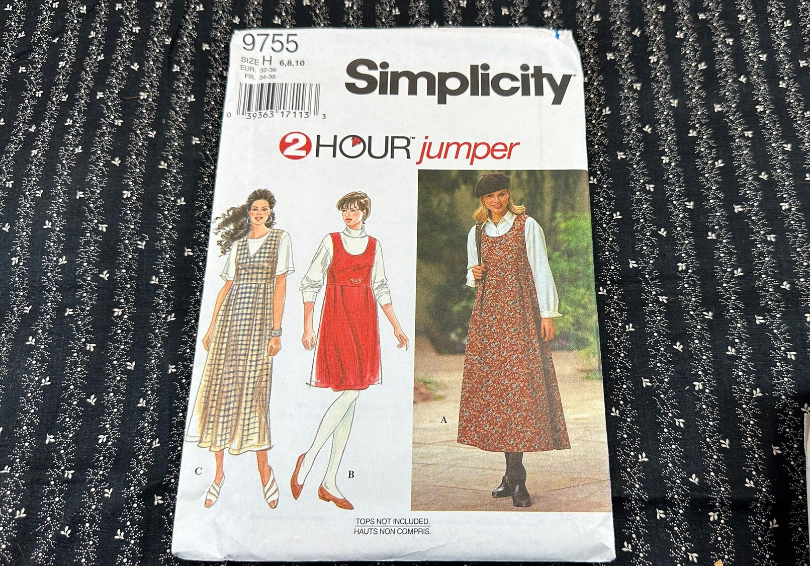 素晴らしい価格 2 Hour Jumper Pattern // Simplicity 9755 > Misses'/miss 裁縫材料