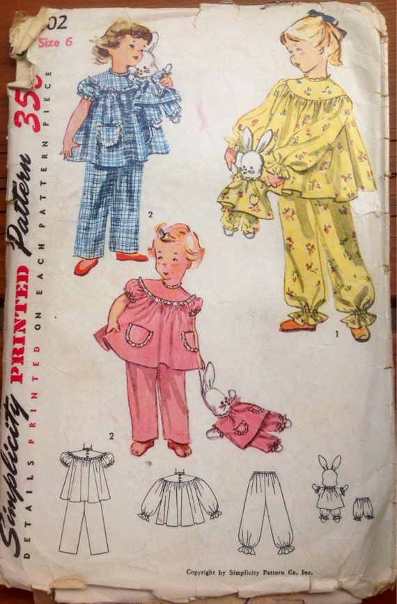 Pjs size online 6