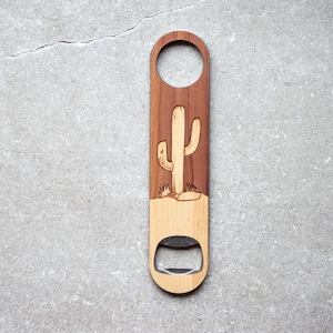 Personalized Cactus Bottle Opener | Industrial Grade Bottle Opener | Corporate or Custom Bottle Openers | Autumn Woods Co | Wholesale