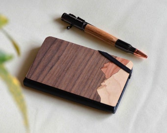 Customizable Pocket Notebook - Mountains - Hiking Journal - Nature Gifts