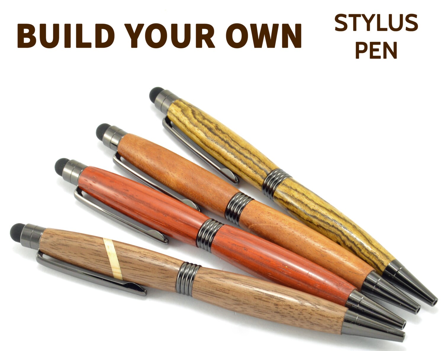 Custom Wood Slim Pen Made to Order Wooden Pens Wholesale Etsy