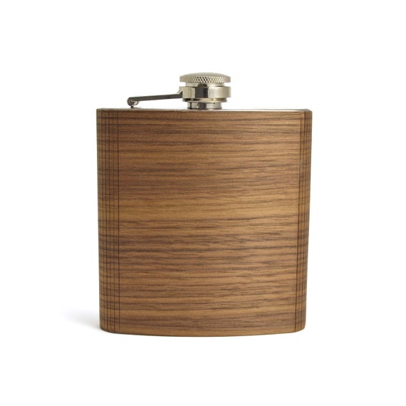 Custom Wood Flasks Wood Groomsmen Flasks Bulk Custom Logo Etsy