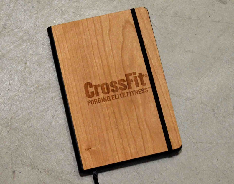 Personalized Cherry Wood Journal: Engraved Notebook, USA Made image 8