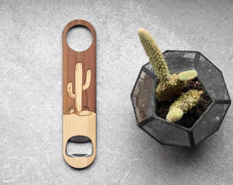 Personalized Cactus Bottle Opener | Industrial Grade Bottle Opener | Corporate or Custom Bottle Openers | Autumn Woods Co | Wholesale