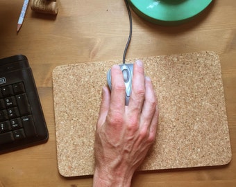 Tappetino per mouse in sughero naturale