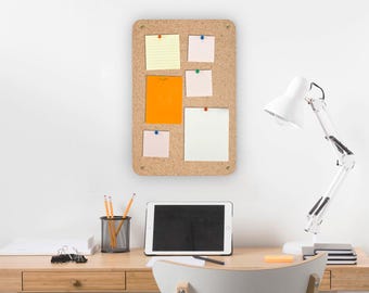 Natural Cork Notice Board Small