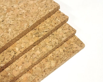 Natural Cork Notice Board Wall Tiles 900x600x8mm