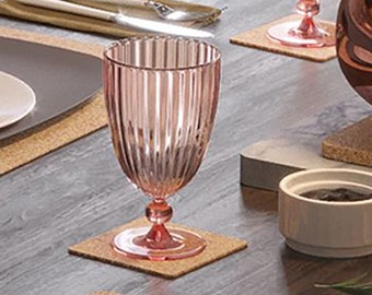 Natural Cork Coasters | Round Square