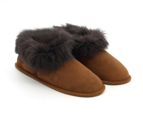 tan sheepskin boots