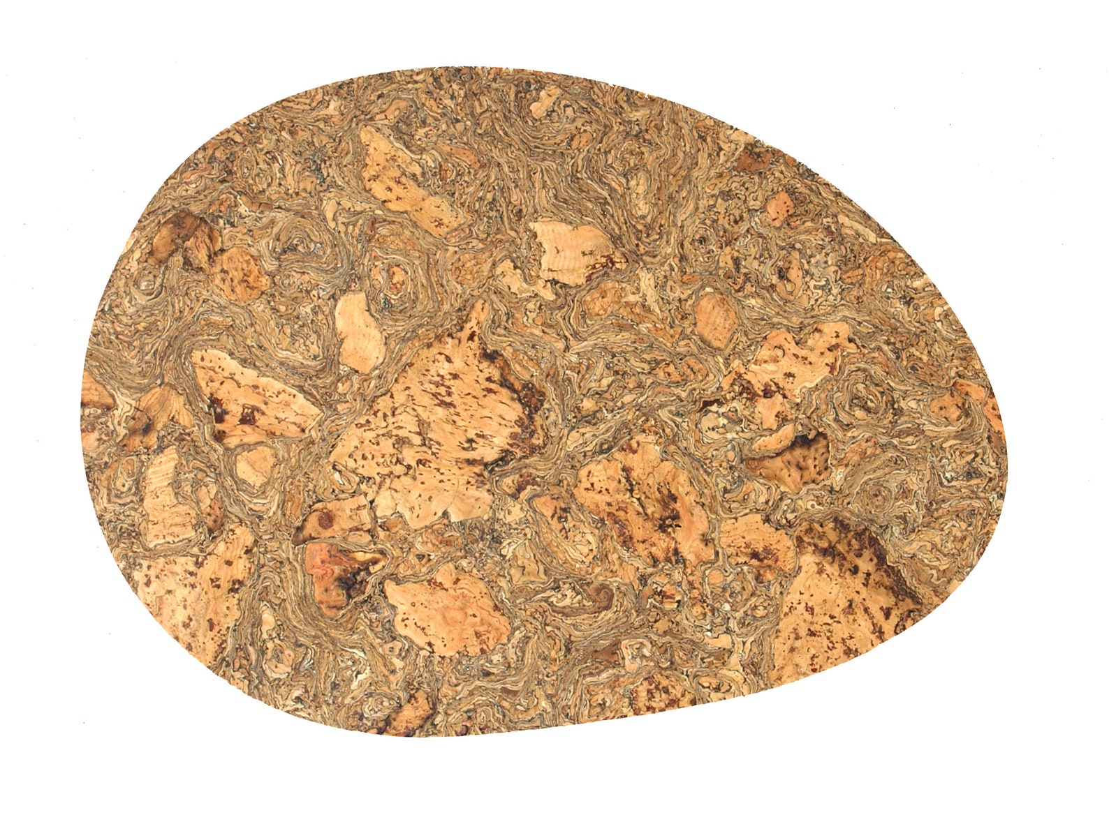 Oval Cork Placemats Table Mats Dining Iceberg Pattern Etsy